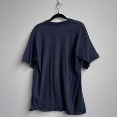 Vintage Y2K REEBOK Embroidered Logo Navy Blue T-shirt Men’s Size Large