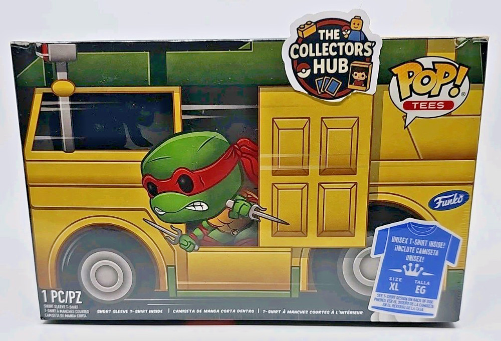 FUNKO POP! XL T-Shirt – TEENAGE MUTANT NINJA TURTLES – NEW