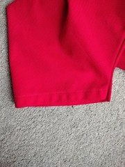 Mens XXL Vtg Red Hockey Jersey “Patrick’s” Canada Made Pit 29″ Length 35″ Stains