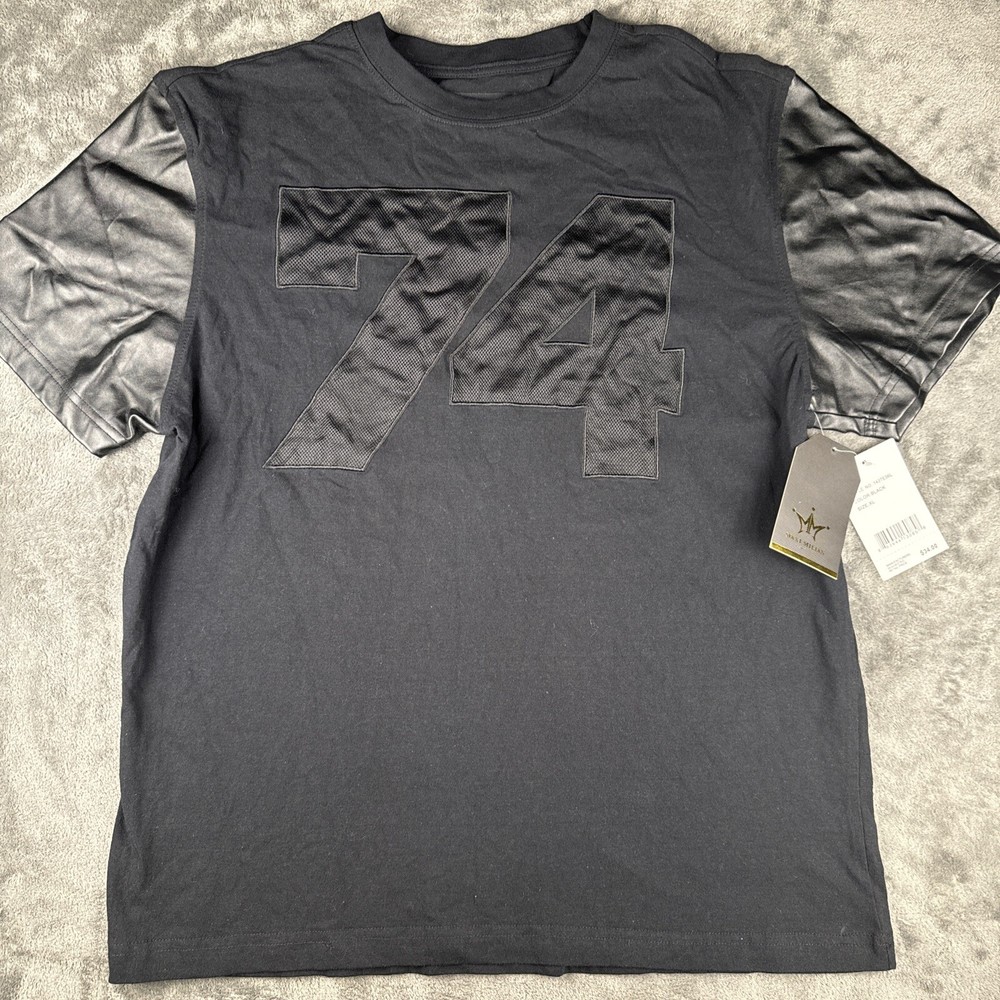 Maxi Milian XL New With Tags Vinyl Sleeves 74 Logo Black Men’s Style 143TE06L