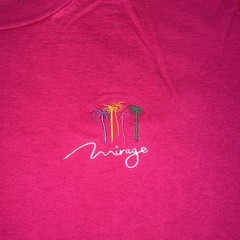 VTG Jerzees 100% Combed Cotton Custom “ Mirage” Embroidery Pink T-Shirt Sz XL