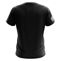 Men’s Red Line Patriotic T-Shirt, Heavyweight Cotton Classic Fit Crew Neck Sh…