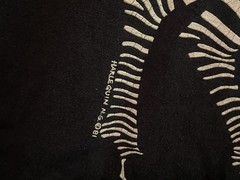 Vintage 1981 The National Zoo Zebra Wraparound T Shirt Size Medium/Large