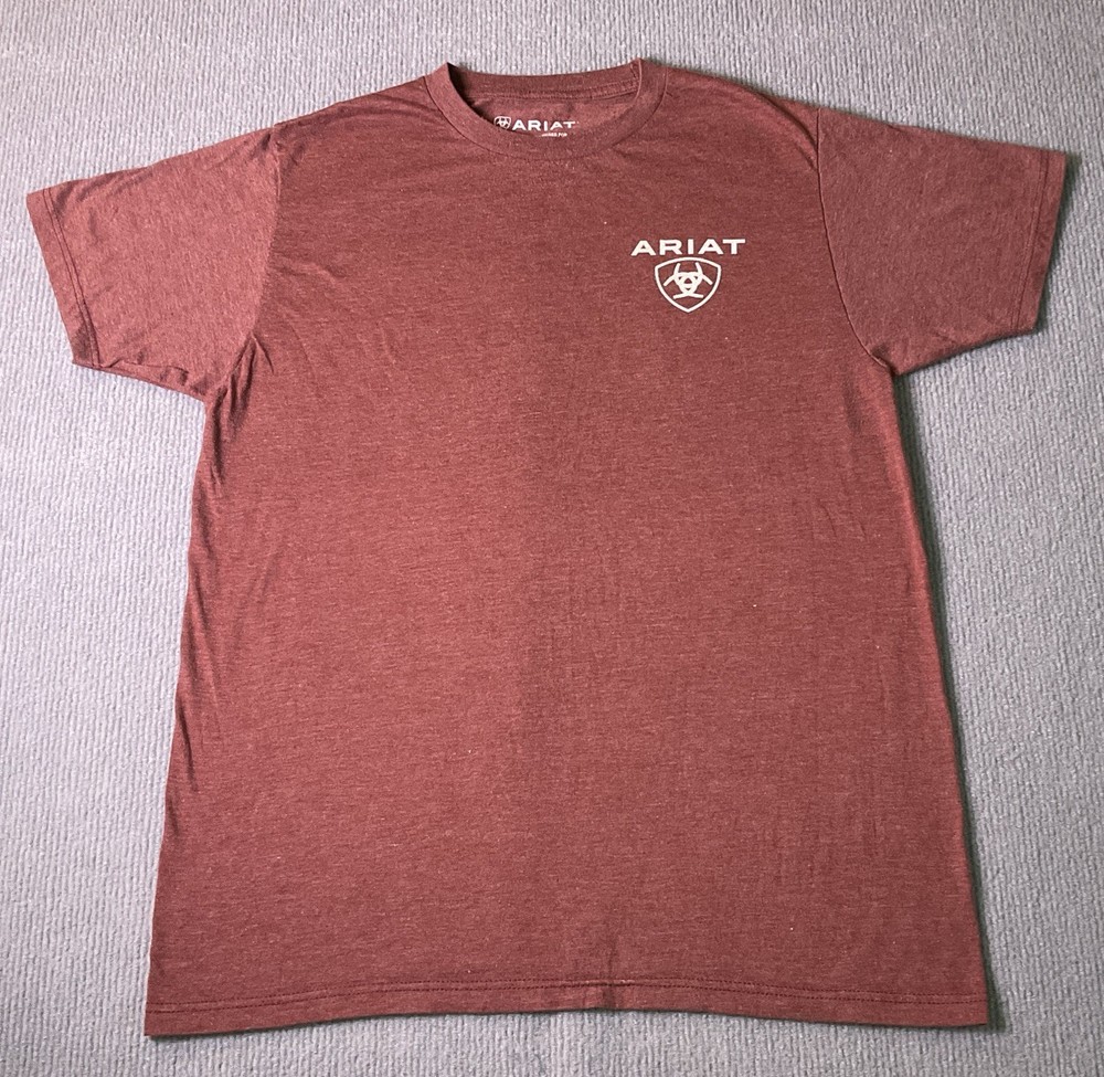 Ariat T-Shirt Men’s M Red Short Sleeve