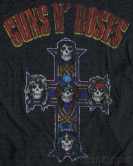 Guns N’ Roses Appetite for Destruction Tri-Blend Special Soft Fabric T-shirt MEN