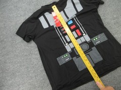 Star Wars Shirt Mens XL Black Darth Vader Costume Tee T-Shirt Cape Cosplay New