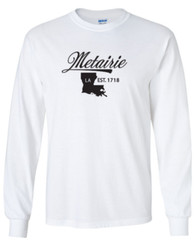 Metairie Louisiana T-Shirt Long Sleeve Graphic tee