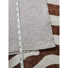 Essentials Fear Of God Men’s FW’23 S/S Tonal Logo Tee NC3 Core Heather Small