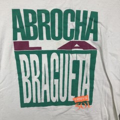 Vintage Levi’s Shirt Mens Small White Abrocha La Bragueta 501 Button Fly 90s Ad