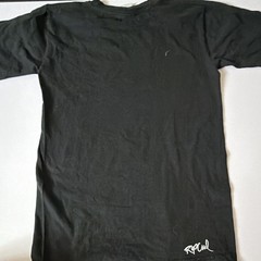 RIP CURL Black Graphic Print Logo Men’s Crew Neck Short Sleeve T-Shirt S – 0077