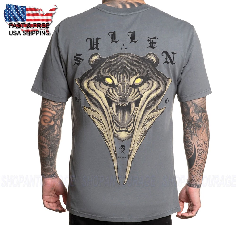 Sullen Art Collective Saber Premium Fit SCM6096 Short Sleeve T-shirt For Men