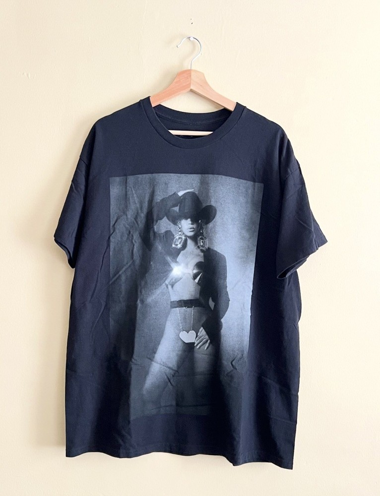 Beyoncé Cowboy Carter Exclusive Tour T Shirt Black L Rodeo Chitlin Circuit 2025