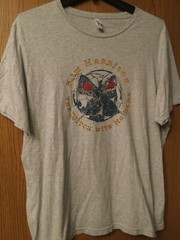 Kim Harrison – “The Witch With No Name” – 2014 Gray Shirt – 2XL – Canvas