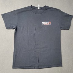 NEW Matco Tools T-Shirt Men-Large Black QR Code Graphic Short Sleeve Cotton Tee