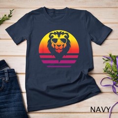 Lion Retro Style Vintage T-Shirt Unisex T-shirt