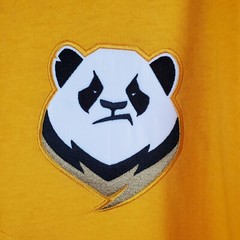 Mitchell & Ness Mens T-Shirt Large Multi Colorblock Short Sleeve Chengdu Hunters