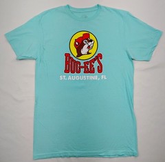 LOT OF 6 BUC-EE’S T-Shirts Sz Medium Tie Dye Beach Brisket AL GA FL Beaver Logo