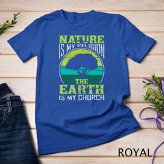 Native American Day Nature Is My Religion Earth Is My Church Unisex T-shirt
