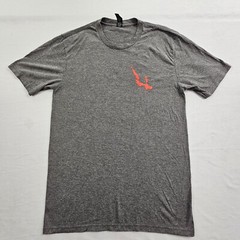 Walloon Lake MI USA District Gray Short Sleeve Tri-Blend T-Shirt Men’s S