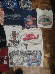Bundle of 20 Sports Tees Vintage 80s 90s 00s and Modern Mixed Lot Mix Sizes