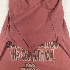 No Fear T-Shirt Men’s L Red Funny Joke Made In USA 100% Cotton Back Hit