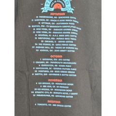 The Who Live In Concert 2006/07 Tour T-Shirt Mens Medium Black Anvil Rock Band