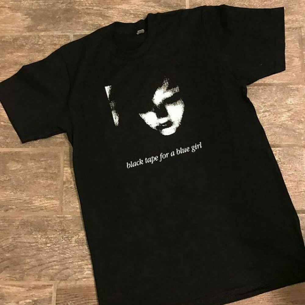 Black Tape For A Blue Girl T-Shirt – Black (all sizes available)