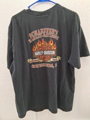Harley Davidson Graphic Shirt Lot Of 6 Size XL Motorcycle Shirts & Patch
