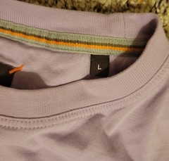LEFT COAST TEE Men’s Lavender Purple Crew Neck Short Sleeve Pima Cotton T-Shirt