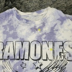 Ramones Shirt Mens Medium Purple Tie Dye 1978 Tour Band Music Punk Rock 70s Flaw