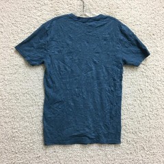 Volcom Shirt Small Adult Blue Crewneck Short Sleeve Casual Athletic Modern Men S