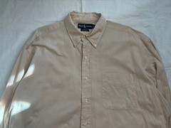 Ralph Lauren BLAKE Cotton Kanoko Shirt L Beige for 14Y+ Japan