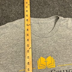 Alumni Carolina College of Biblical Studies T Shirt Adult Medium Gray Tee