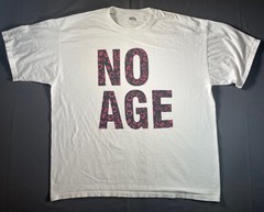 No Age Shirt Adult 2XL The Smell Los Angeles Band Tee Pink Floral Pattern