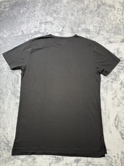 CUTS Clothing Split-Hem Crewneck T-Shirt Mens Medium Black Pyca Pro