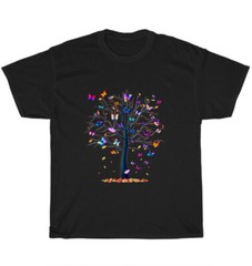 Butterfly Tree Beautiful Butterflies Insect Lover T-Shirt Unisex Funny Tee Gift