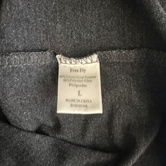 Free Fly Bamboo Pocket T-Shirt Mens L Charcoal Heather Gray Short Sleeve Tee