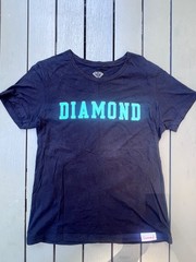 Diamond Supply Co Y2K Graphic T Shirt Womens Large Mid 2000s Skate Streetwear