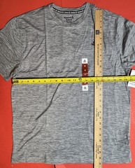Reebok Sleet Heather Delta Core Tee T Shirt Short Sleeve Men’s M NEW NWT!!
