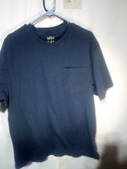 2 Red Head navy Blue Pocketed T Shirts Chest 46- 48″, Length 28″ Great Condition