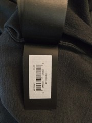 BRAND NEW YEEZY GAP 78 CROP DOVE NO SEAM TEE BLACK