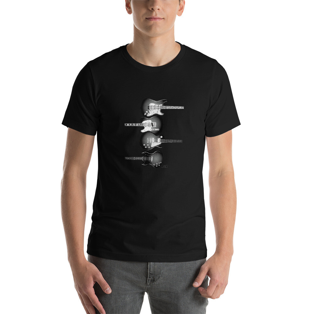 E2K Electric guitars collection Unisex T-Shirt guitar rock music musician rocker