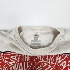 Vans Off The Wall Since 1966 Logo Graphic T Shirt White Large Skate