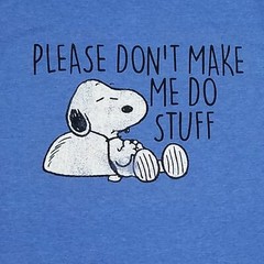 Peanuts Mens & Big Mens Blue Heather Snoopy Tee Short Sleeve T-Shirt