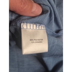 Peter Millar Crown Sport Active Men Storm Blue Swirl T-Shirt UPF 50 MS22EK300A L