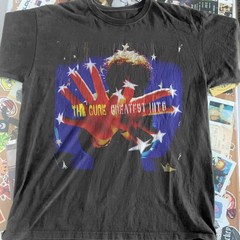 The Cure Greatest Hits Unisex Black Cotton T-Shirt