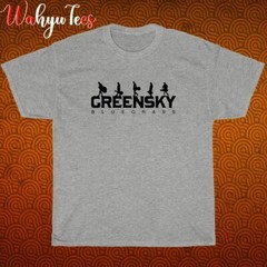 New Best Greensky Bluegrass Logo Black/Grey/Navy/White Size S-5XL Unisex T-Shirt