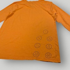 Dragon Ball Z Goku Shirt Adult Small Orange Long Sleeve Graphic Anime Tee