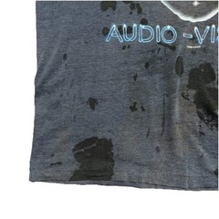 Vintage Kansas Audio-Visions 1980 Tour Band T Shirt XL Made In USA Black