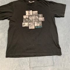 Uniqlo UT Final Fantasy 35th Anniversary Graphic T-Shirt Mens Large Black Casual